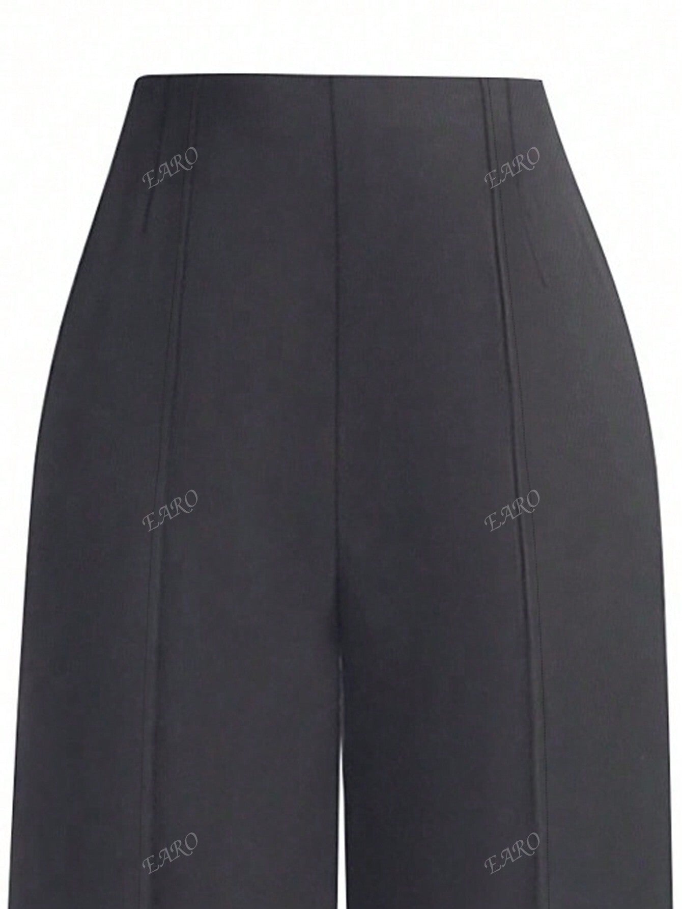 EARO Women'S Solid Color Casual Versatile Woven High-Quality Draping Daily Matching Commuting Straight Elastic Waist Professional Suit Pants, Autumn/Winter, Draping Unique Elegant Waist-Cinching Slim-Fit Comfortable Loose Elegant Casual Pants