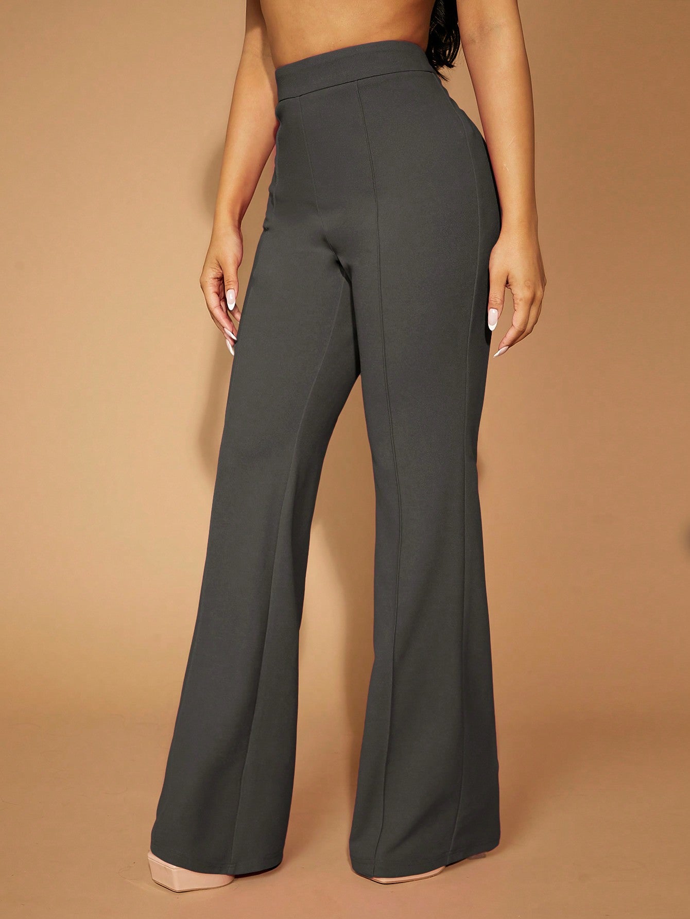 SXY Commute Minimalist Office Old Money Simple Sexy and Elegant Black and White Polka Dot Women'S Pants