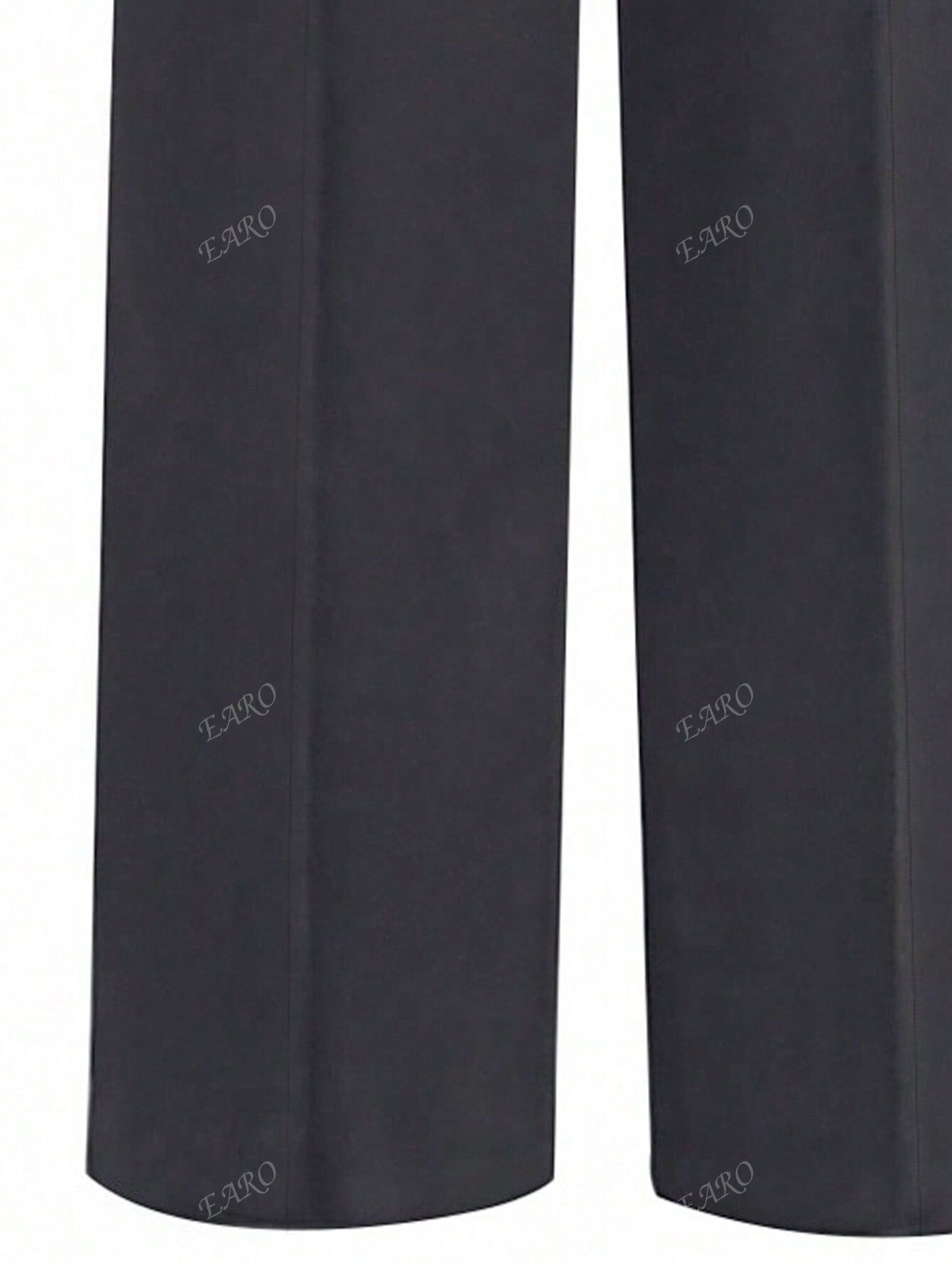 EARO Women'S Solid Color Casual Versatile Woven High-Quality Draping Daily Matching Commuting Straight Elastic Waist Professional Suit Pants, Autumn/Winter, Draping Unique Elegant Waist-Cinching Slim-Fit Comfortable Loose Elegant Casual Pants