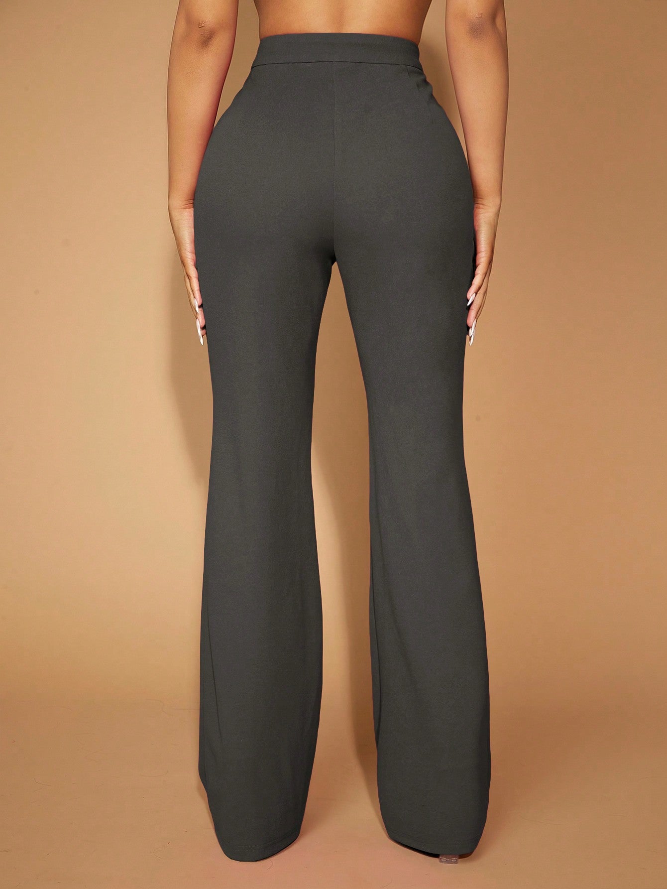 SXY Commute Minimalist Office Old Money Simple Sexy and Elegant Black and White Polka Dot Women'S Pants